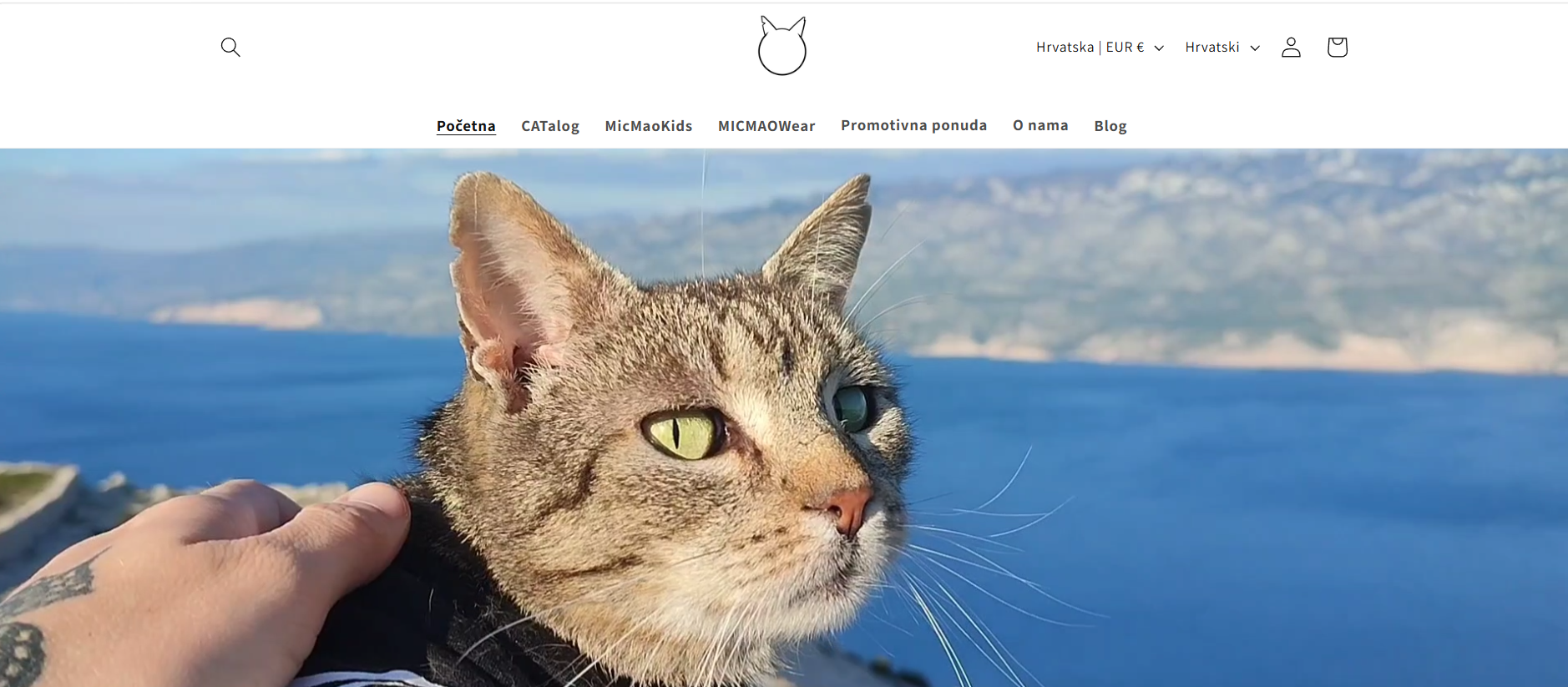 MicMao webshop projekt