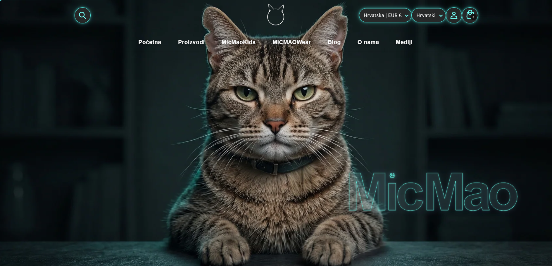 MicMao webshop projekt